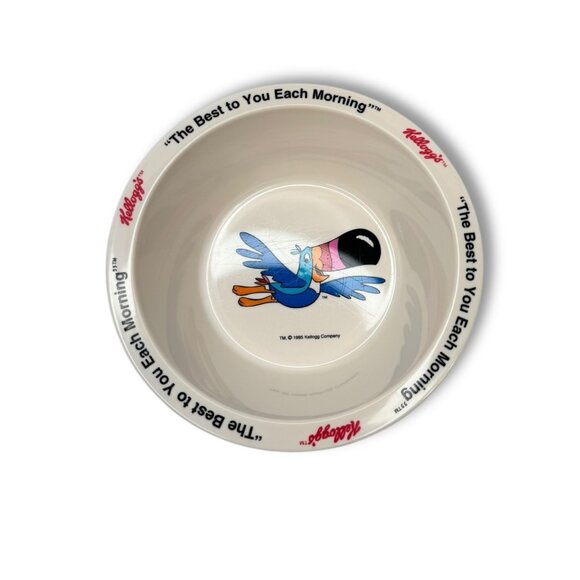 Kelloggs Toucan Sam 1995 Collectors Cereal Bowl - Picture 1 of 4